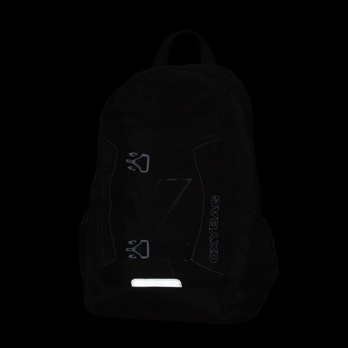 Studentský batoh OXY Zero Black white